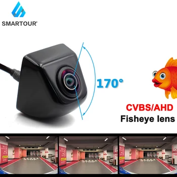 

Smartour HD 1280*1080P Night Vision Reverse Backup Vehicle Fisheye Lens Rear View CCD/AHD Camera for Android DVD,AHD Monitor