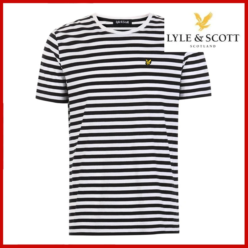 Lyle&ampScott New Original Brand T Shirt Men Tops Summer Short Sleeve Fashion T-shirt 100% Cotton Mans Tshirt 2LS18 |