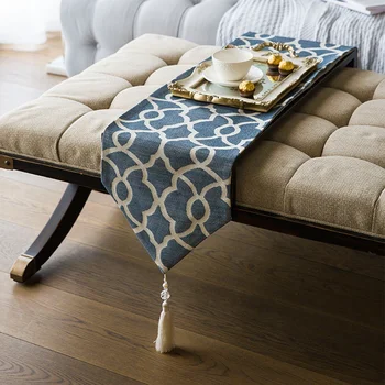 

Table Cloth Embroidered Cutwork Tablecloth Sparkly Gold Table Runners Modern Home Table Decor Jute Runner Home Decor CYB700C 4