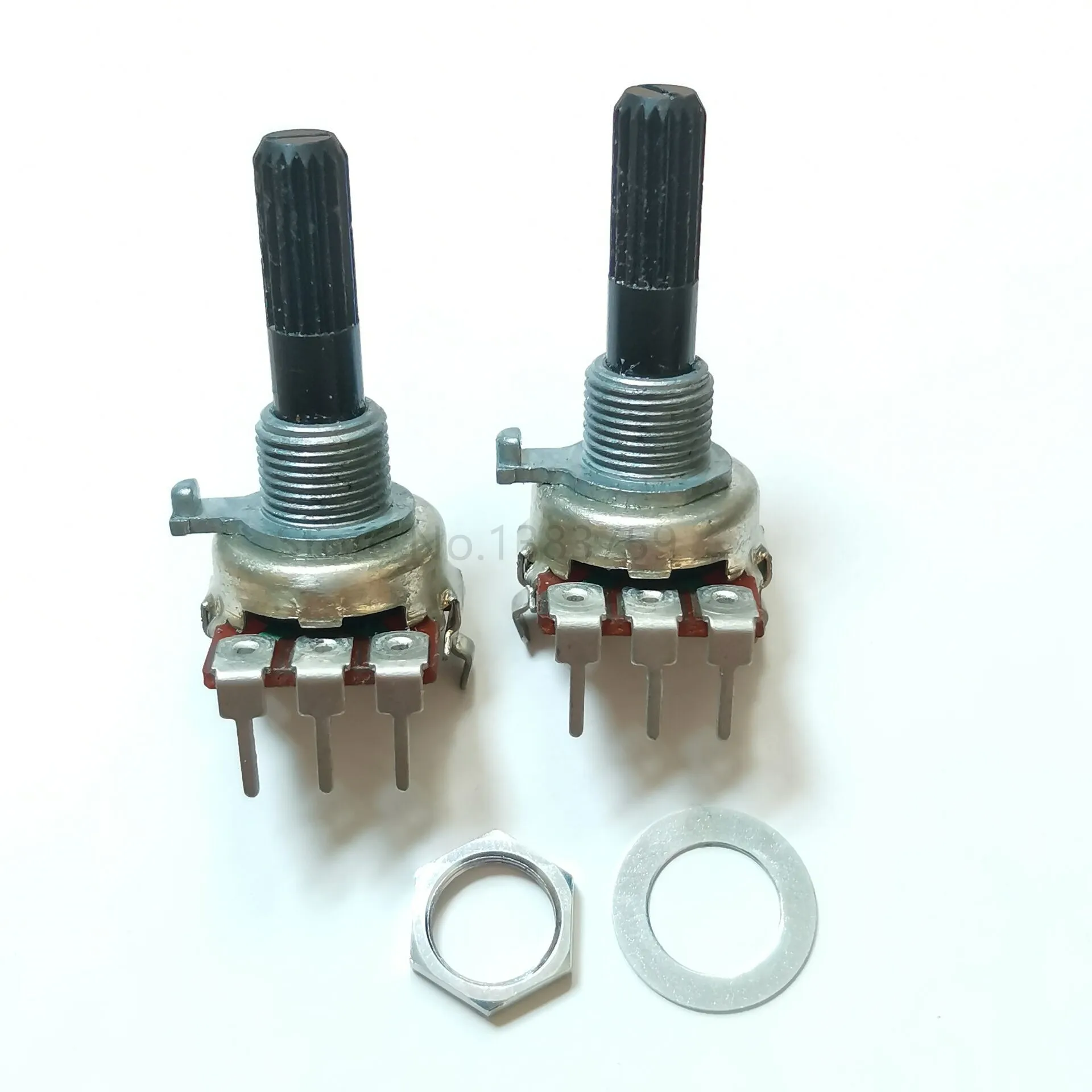 

3pcs Original authentic 161 potentiometer B10K 25MM shaft handle Electric potentiometer