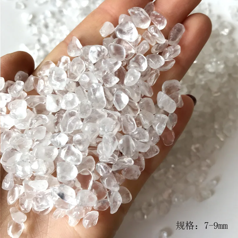 Wholesale 100g 4 Size Natural White Crystal Stone Quartz Points Gravel Chakra Healing Reiki Quartz Crystals Natural Stones