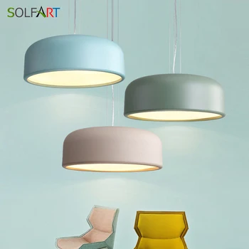 

LED Hanglamp Vintage Loft Pendant Lights/Pendant Lamps Aluminum Suspension Luminaire Wood Hanging Lightings Kitchen Lustre Lampe