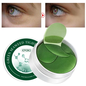

60pcs Dark Circles Remove Collagen Crystal Eye Mask Eye Patches for Eyes Care Moisturizing Gold Mask Gel Anti-Wrinkle Anti Aging