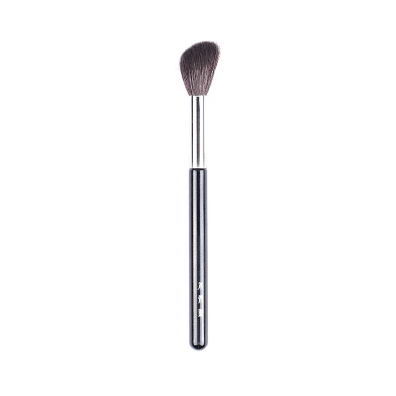 Высококачественная кисть Hiar Bevel angle Cream скульптурная Кисть Профессиональные косметические инструменты для волос животных - Handle Color: MDS429