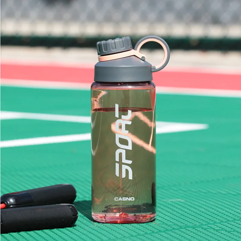 Sports Water Bottle With Stainless Steel Strainer Camping Cycling Hiking Fitness Sport Shaker Drinking Bottles