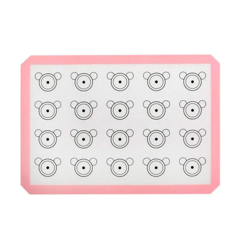 

2Pcs Non-Stick Silicon Baking Pad for Baking, Baking, Barbecuing, Carbon, Electricity, Gas, Oven, Outdoor, Meat, Vegetables, Piz