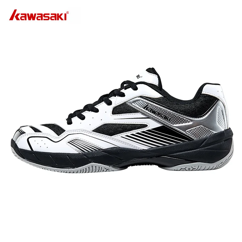 Kawasaki кроссовки обувь для бадминтона для помещений Спортивная Мужская обувь черный анти-скользкий Zapatillas hombre светильник K-155 K-159