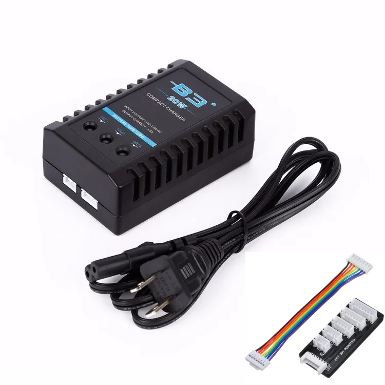 Балансирующее зарядное устройство iMaxRC B3 20 Вт 2S-3S Lipo с платой JST напряжение для