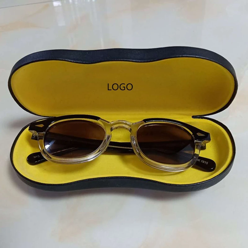 

Top quality Johnny Depp Sunglasses Men Women Polarized Sun glasses Acetate Eyewear frame Driving Shades Brand Designer box Z083