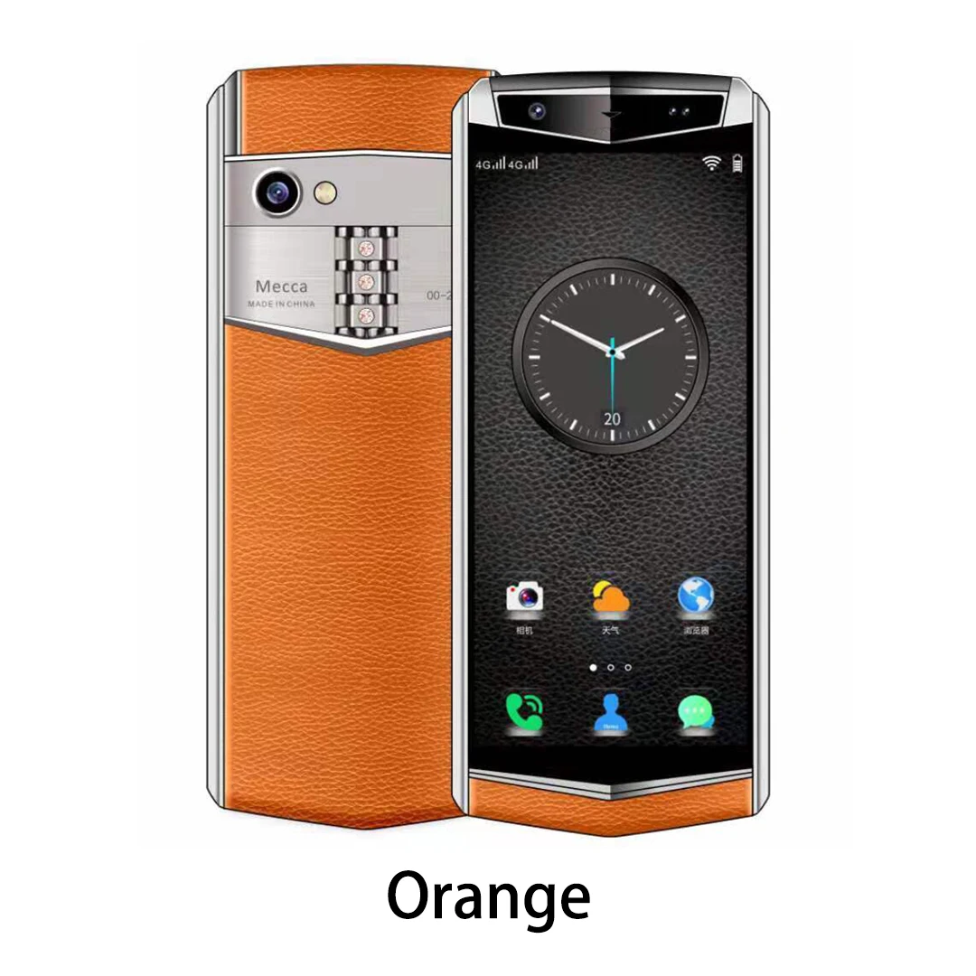 Anica M17 мини 4G смартфон 3,5 дюймов Android 8,1 Google Play магазин Лицо ID Wifi точка доступа кожаные мобильные телефоны