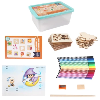 

Baby Drawing Toys Coloring Board Children Creative Doodles Early Learning Educational Toy Boy Girl Learn Drawing Tools