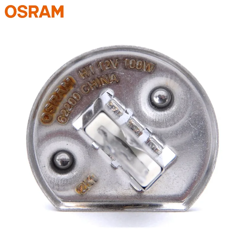 OSRAM H1 12V 100W P14.5s 62200 Super Rallye Off Road Light Car Halogen Headlight Auto Bulb 3200K Original Lamp OEM Quality (1pc) 3