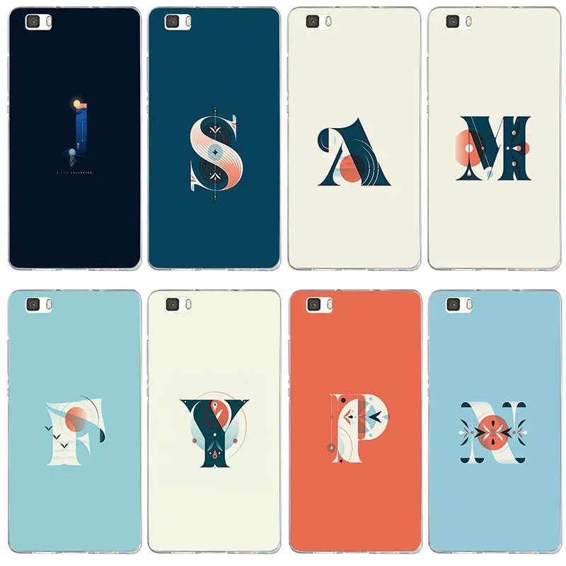 

Flower Space Art Letter Words Soft Cases for Huawei P8 P9 P10 P20 P30 Lite Mate 10 Pro Y3 Y5 Y6 II Y7 Honor 6X 7X 9 Plus