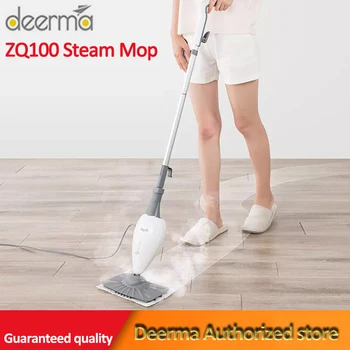 

2020 Deerma ZQ100 Steam Mop Floor Sweeping Machine 140℃ Large Steam Handheld Steam Vacuum Cleaner For Home