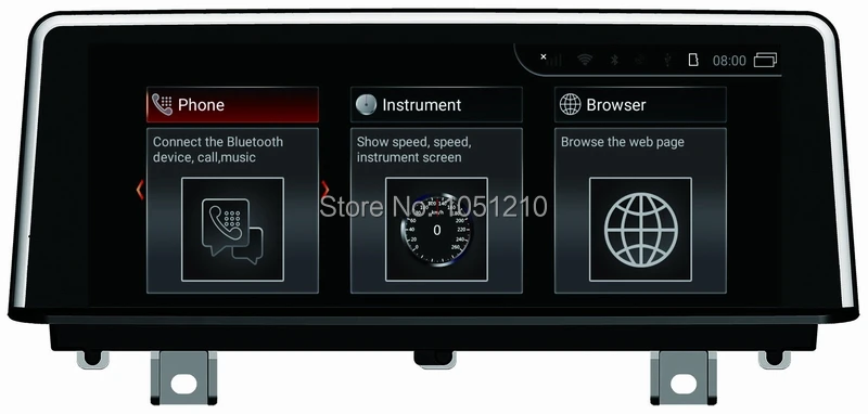 Ouchuangbo Android 8,0 медиаплеер радио gps для X1 F52 с 10,25 дюймов bluetooth 8 core 4 Гб+ 64 ГБ