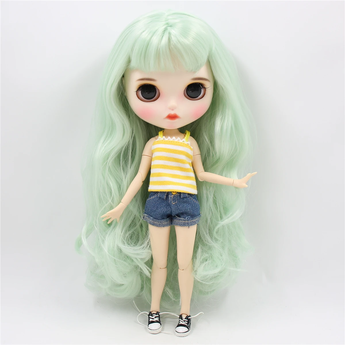 Blyth doll icy повседневная одежда летние шорты штаны полосатые наряды