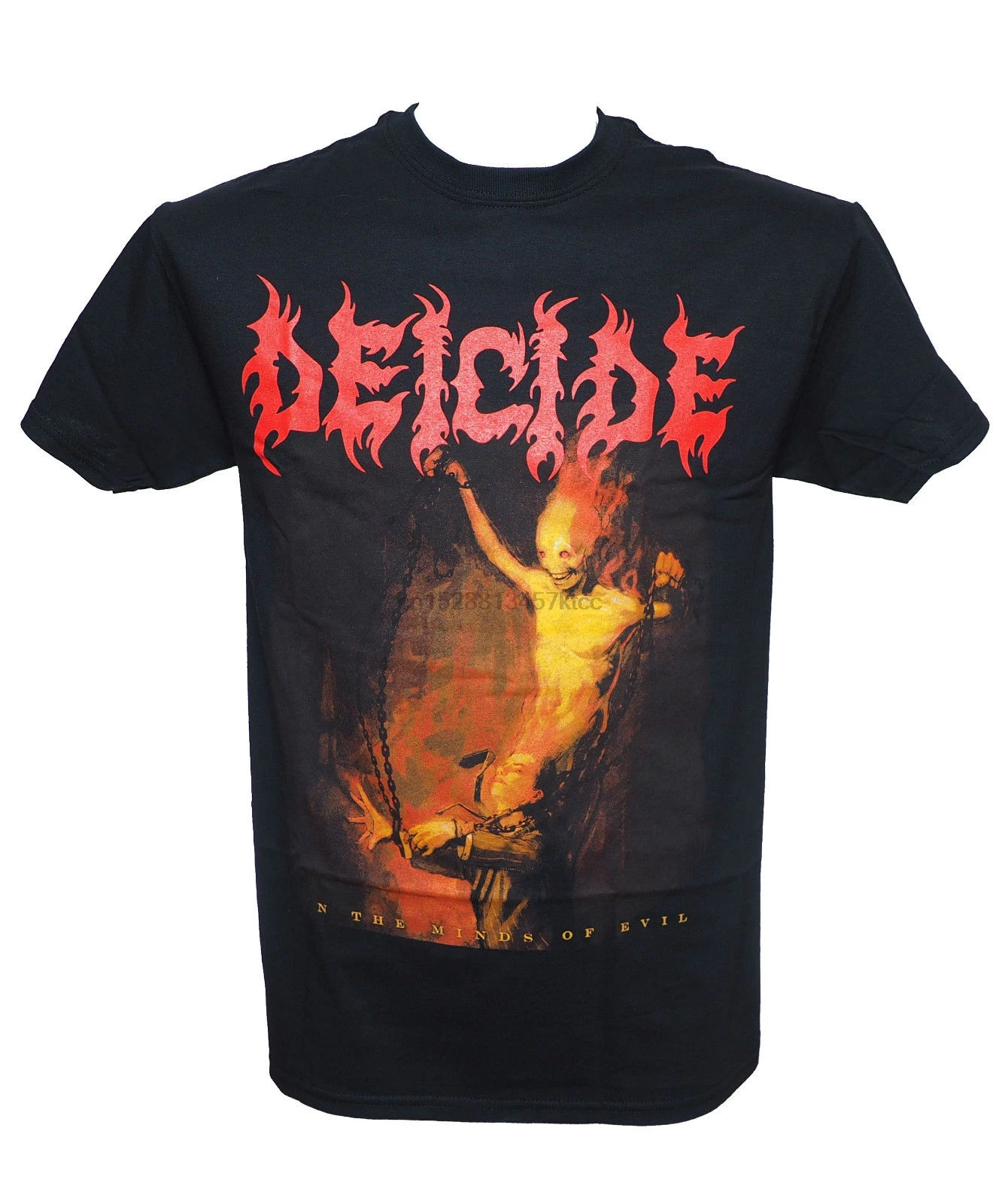 DEICIDE-IN THE MINDS OF EVIL-официальная Лицензионная Футболка-металл-новая футболка S MT