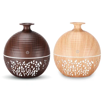 

USB Humidifier Aroma Essential Oil Diffuser Mist Air Purifier Single Room Humidifiers with Color Light