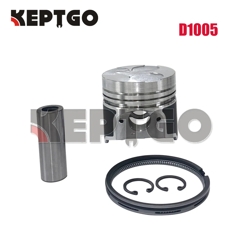 Novo d1005 pistão & anéis kit std para kubota