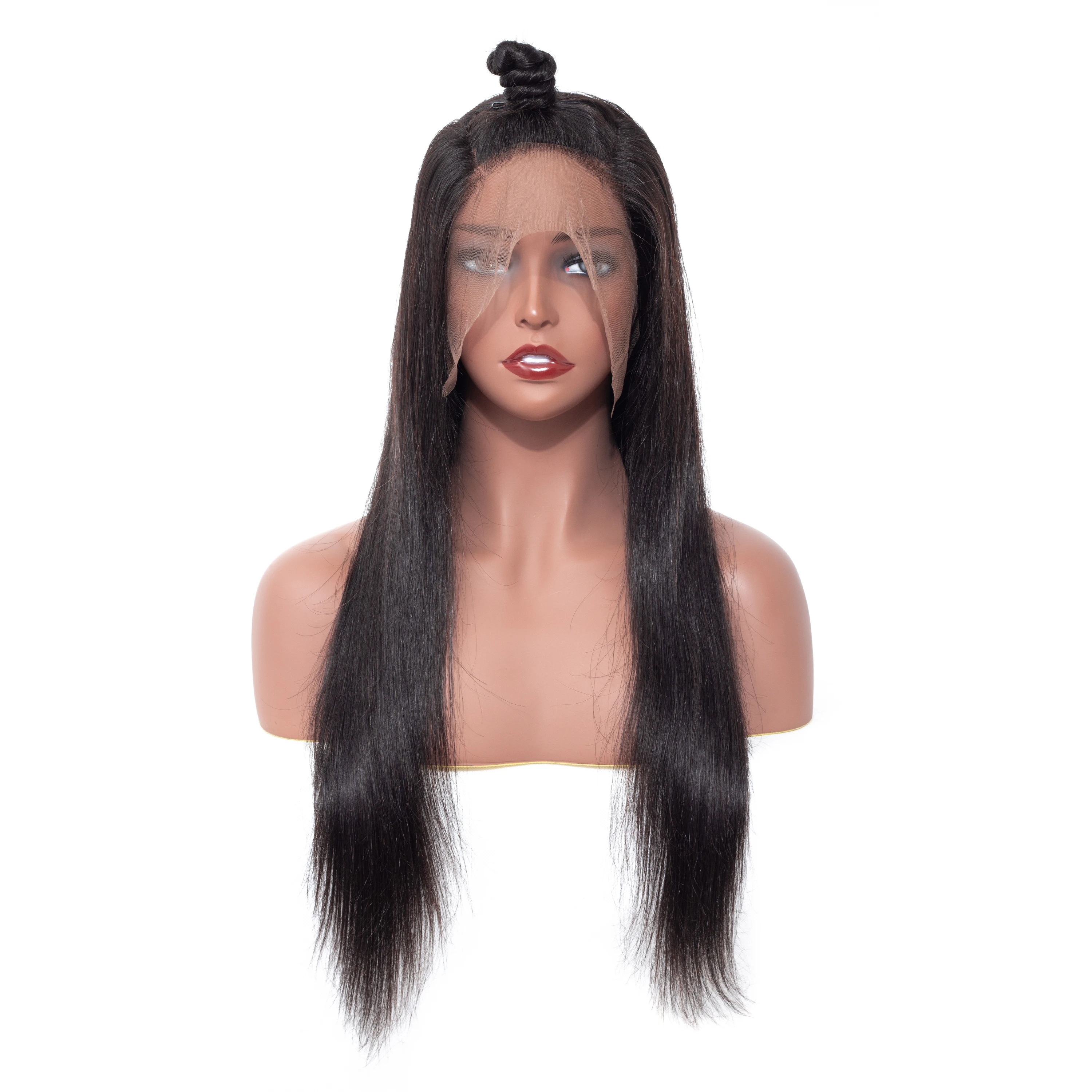 VSHOW 150%, 13*4, прямой парик на кружеве, предварительно выщипанный с детскими волосами, бразильские парики на кружеве, человеческие волосы Remy