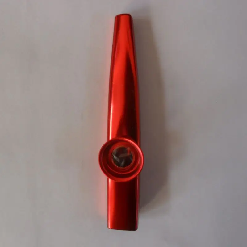 24 шт разноцветные металлические музыкальные инструменты Kazoo s флейты с Flut|Казу| |