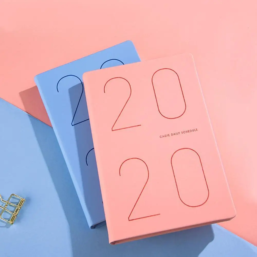 

Agenda 2020 Planner Organizer Diary A5 Notebook and Journal Weekly Monthly Note Book Travel Notepad School Business Handbook