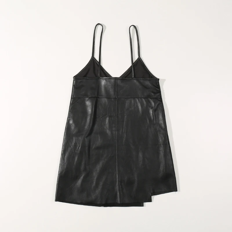 

2020 Autumn New Women's Fashion Wild Solid Color Sexy Skirt Heepskin Women Genuine Real Leather Jacket