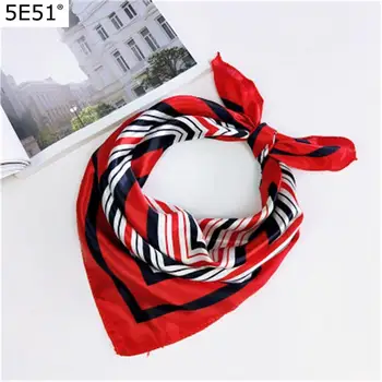 

Women small square scarf/ Fashion handkerchief with beautiful print/ Many different colours