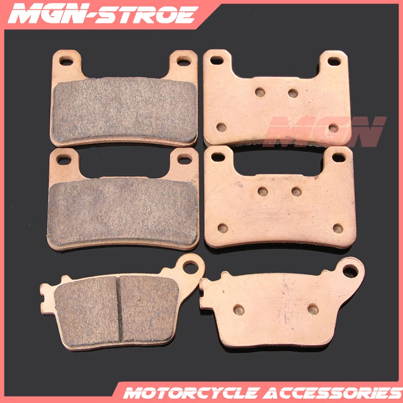 

Motorcycle metal sintering brake pads For GSXR1000 K9 2009 2010 2011 09 10 11 ZX-10R ZX10R 2011 2012 2013 2014 2015 12 13 14 15