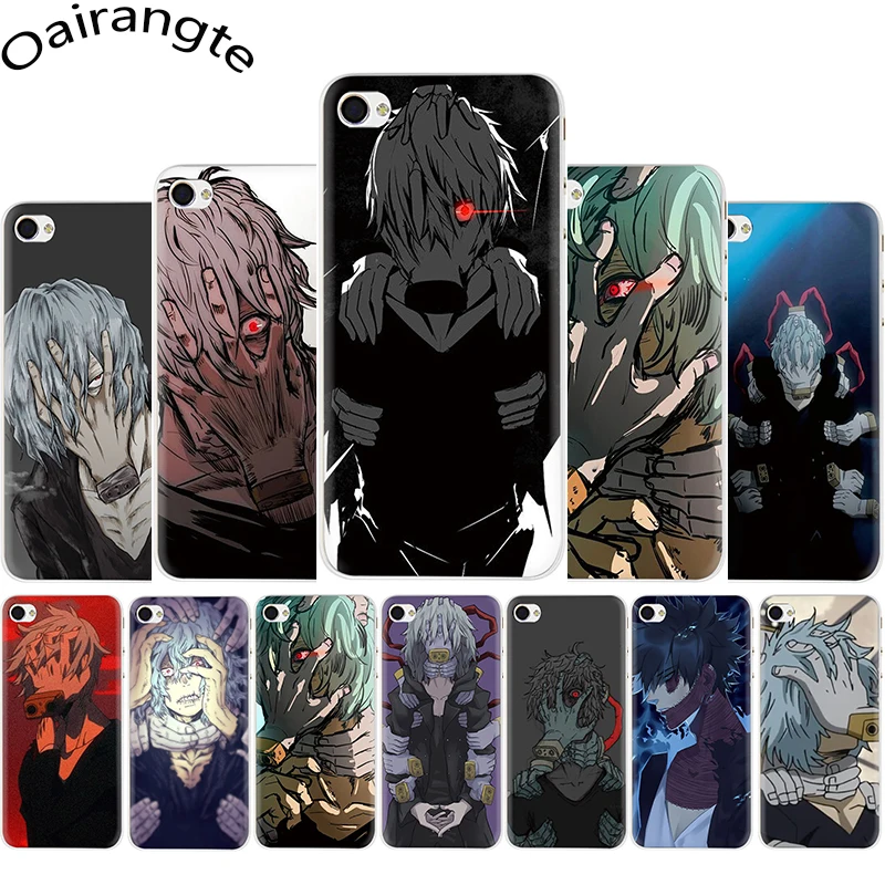 Жесткий чехол для телефона Tomura Shigaraki My Hero iphone 5 5s SE 2020 5C 6 6s 7 8 Plus X XR XS 11 Pro Max |