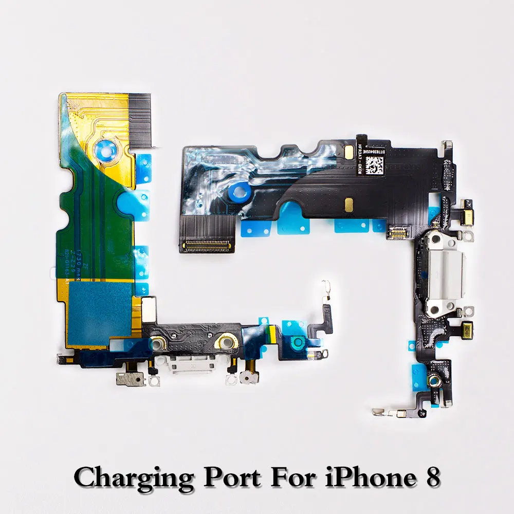 

1pcs New Charger Charging Port USB Dock Connector Replacement for iPhone 7 7 Plus 8 8Plus Phone Headphone Audio Jack Flex Cables