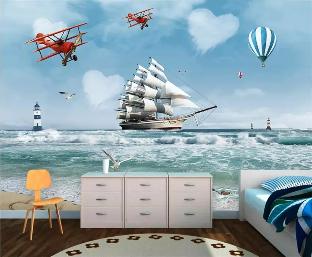 

Drop Shipping Custom Wallpaper Photo Murals Aesthetic High Definition White Horse Running Tv Background Decorative 3d Wallpaper