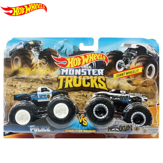 Original Hot Wheels Monster Truck Car Diecast 1:64 Voiture Maga Wrex Big  Foot Loco Punk Kid Boys Toys for Children Birthday Gift - AliExpress