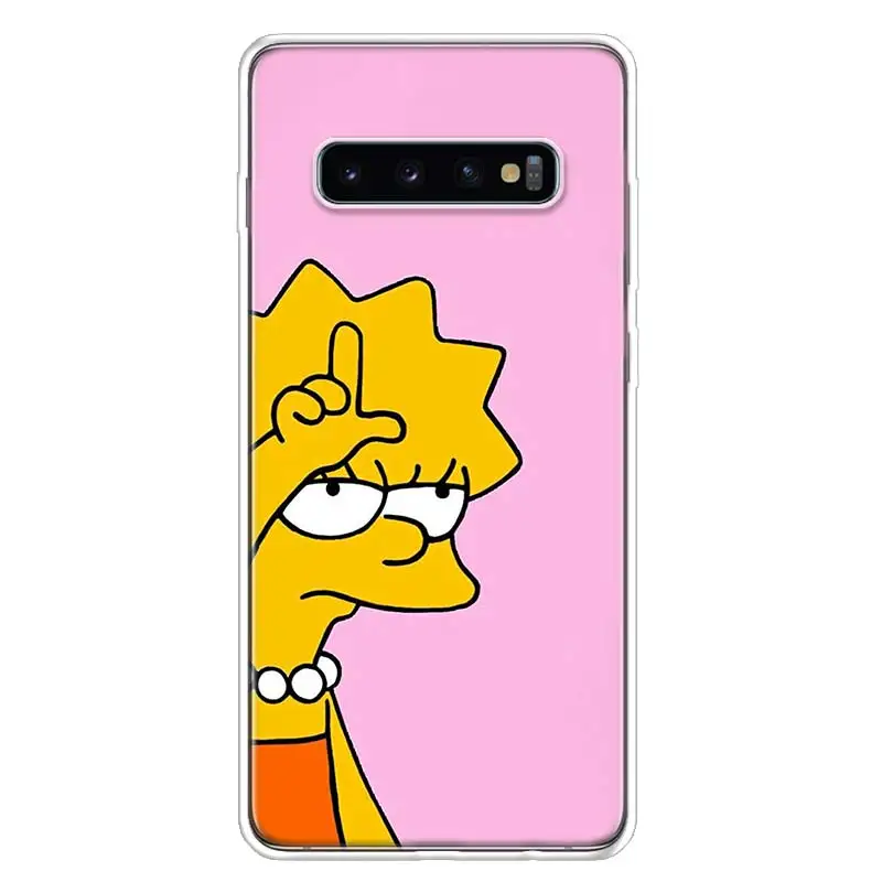 Мультифильм «Симпсоны Семья чехол для samsung Galaxy A10 A20E A30 A40 A50 A70 A50S A80 M30S A6 A7 A8 A9 плюс+ чехол для телефона с бумажником