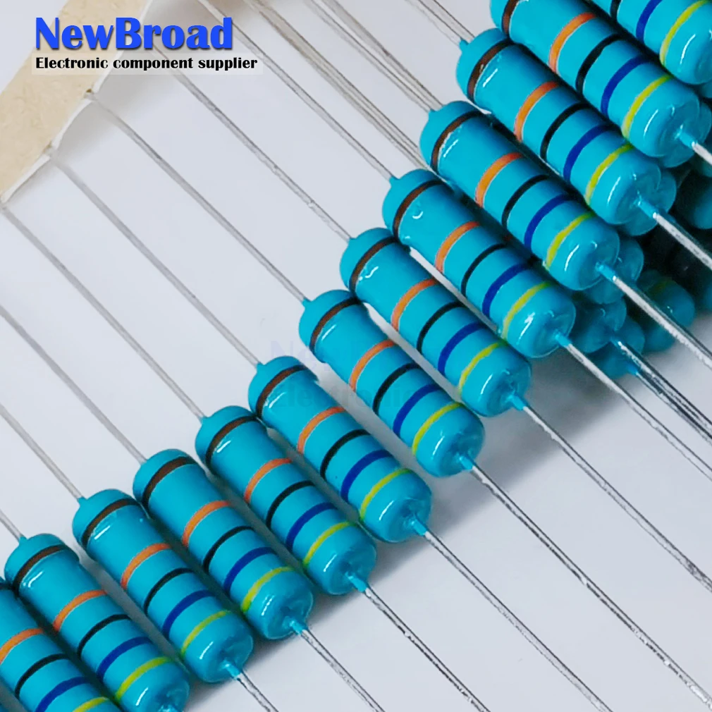 20pcs 2.2 ohm 2W 2.2R 2R2 Metal film resistor 1%