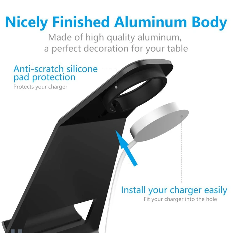 Watch Stand Charging Dock For APple Stand Bracket Station Holder For APple Watch Series 4/Series 3/Series 2/ Series 1(42Mm 38Mm