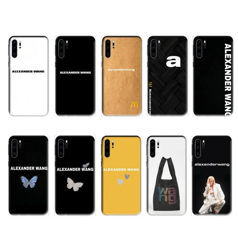 

Alexanders wang Joint name case for huawei p20 p30 p40 pro mate 10 20 30 pro lite p smart y7 2019 plus nova 3I cases cover