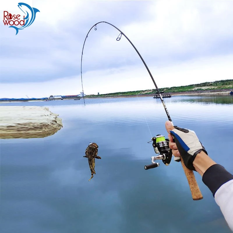 Rosewood Flexible Ul Carbon Fishing Rod 1.51.8m Ultra Light Casting
