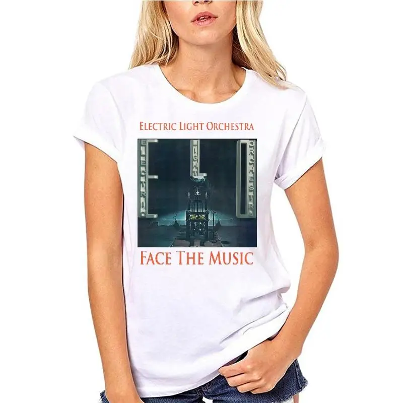 Футболка мужская с коротким рукавом дизайнерская забавная принтом Elo Face The Music |