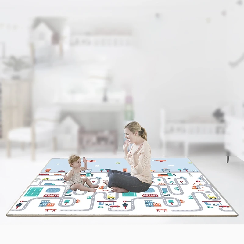 XPE детский коврик для лазания 200*180*1 см игровой утолщенный Детский развивающий
