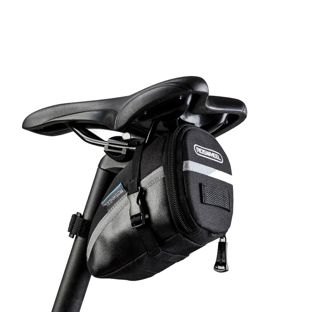 Горный велосипед Roswheel MTB велосипедная сумка для заднего сиденья седельная сумка дорожная велосипедная Сумка велосипедная сумка для сиденья Черная задняя подседельный штырь
