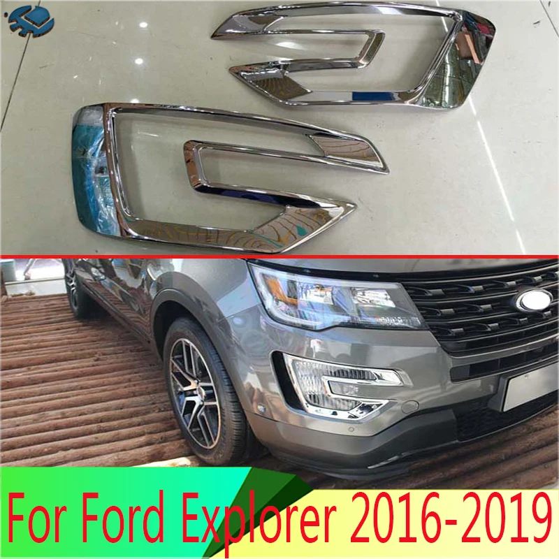 

Крышка передней противотуманной фары из АБС-пластика для Ford Explorer 2016 2017 2018 2019, аксессуары