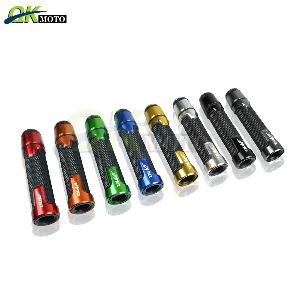 Аксессуары для мотоциклов 7/8 ''22 мм CNC алюминиевые ручки и ручки бар ручки Конец слайдер крышка вилка часть подходит для KTM 390 790 DUKE duke