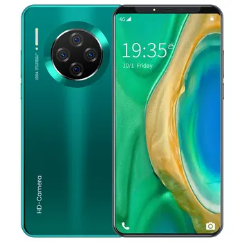 

6.1" Smartphone for Mate33 Pro Big Screen Android Phone Hd Display Hd Camera Twilight Streamline Fashion Shape Mobile Phone