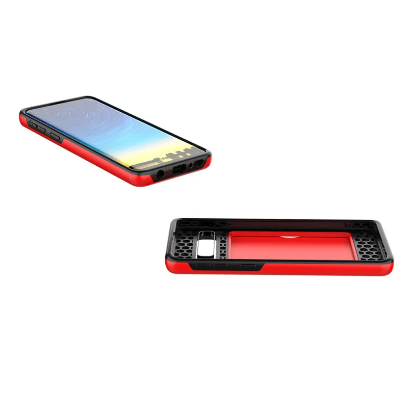 US $938.00 500pcs PCTPU Hybrid Flip Case Armor Shockproof Wallet Cases For Samsung Galaxy S10 Plus S10E 5G S10 Case Card Holder Back Cover