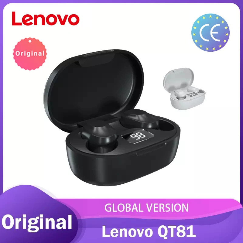 Беспроводные наушники Lenovo QT81 TWS Bluetooth 5 0 300 мАч|Наушники и гарнитуры| |