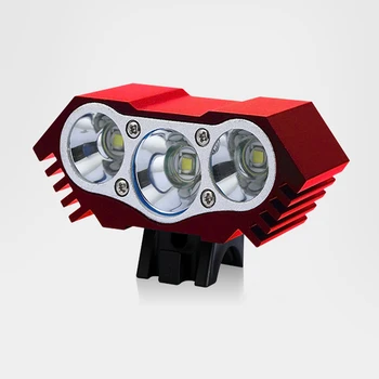 

Waterproof Bike Light T6 LED Bicycle Light 4 Modes MTB Road Front Cycling Headlight+ Safety Warning Red Laser Rear Lamp
