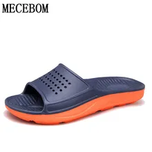 Г. Летние мужские тапочки большие размеры 36-49, Уличная обувь для влюбленных домашние тапочки без шнуровки Нескользящие Летние вьетнамки