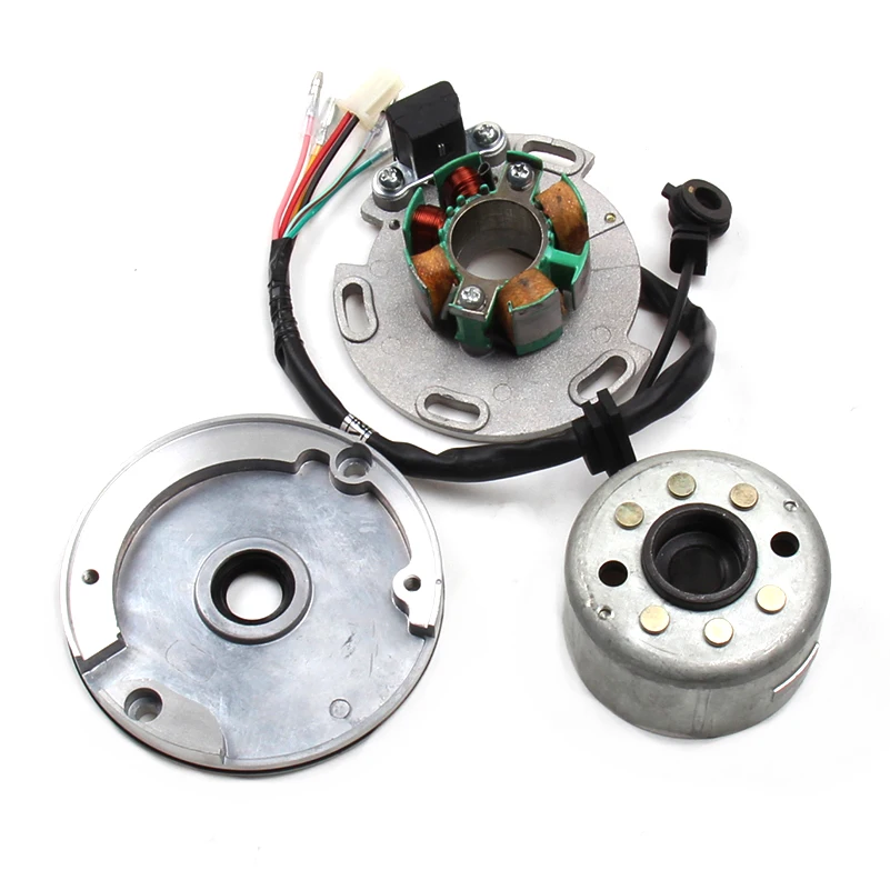 150cc coil Stator Magneto Magneto rotor set for Lifan LF150 150cc Horizontal Dirt pit monkey Bike