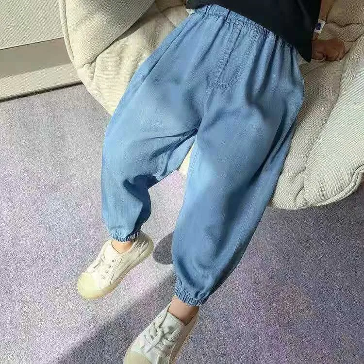 Children's Jeans Pants For Boys Girls